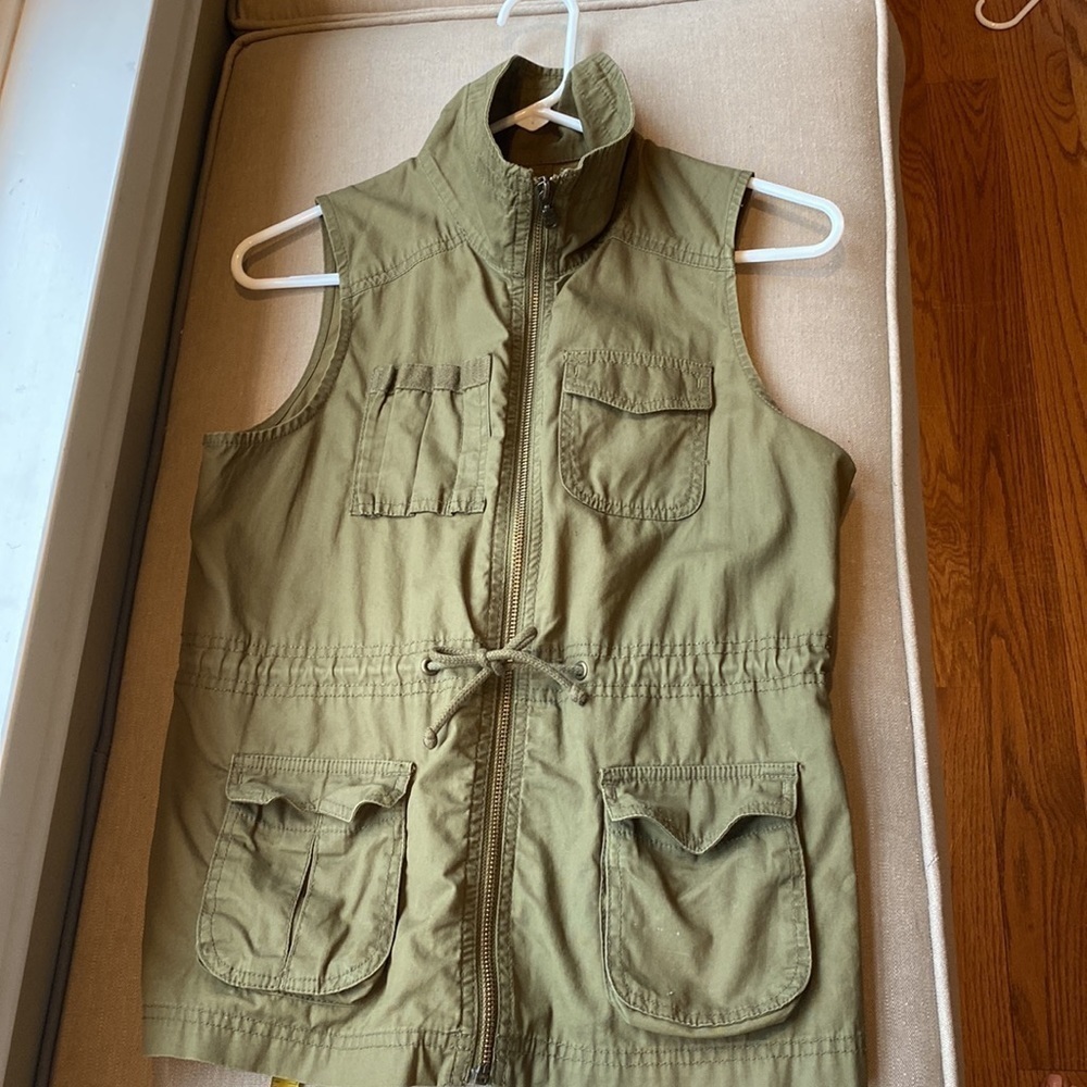 Green Utility Vest XS